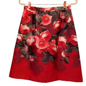 💐Talbots Petite Rose Skirt 🌹 B1